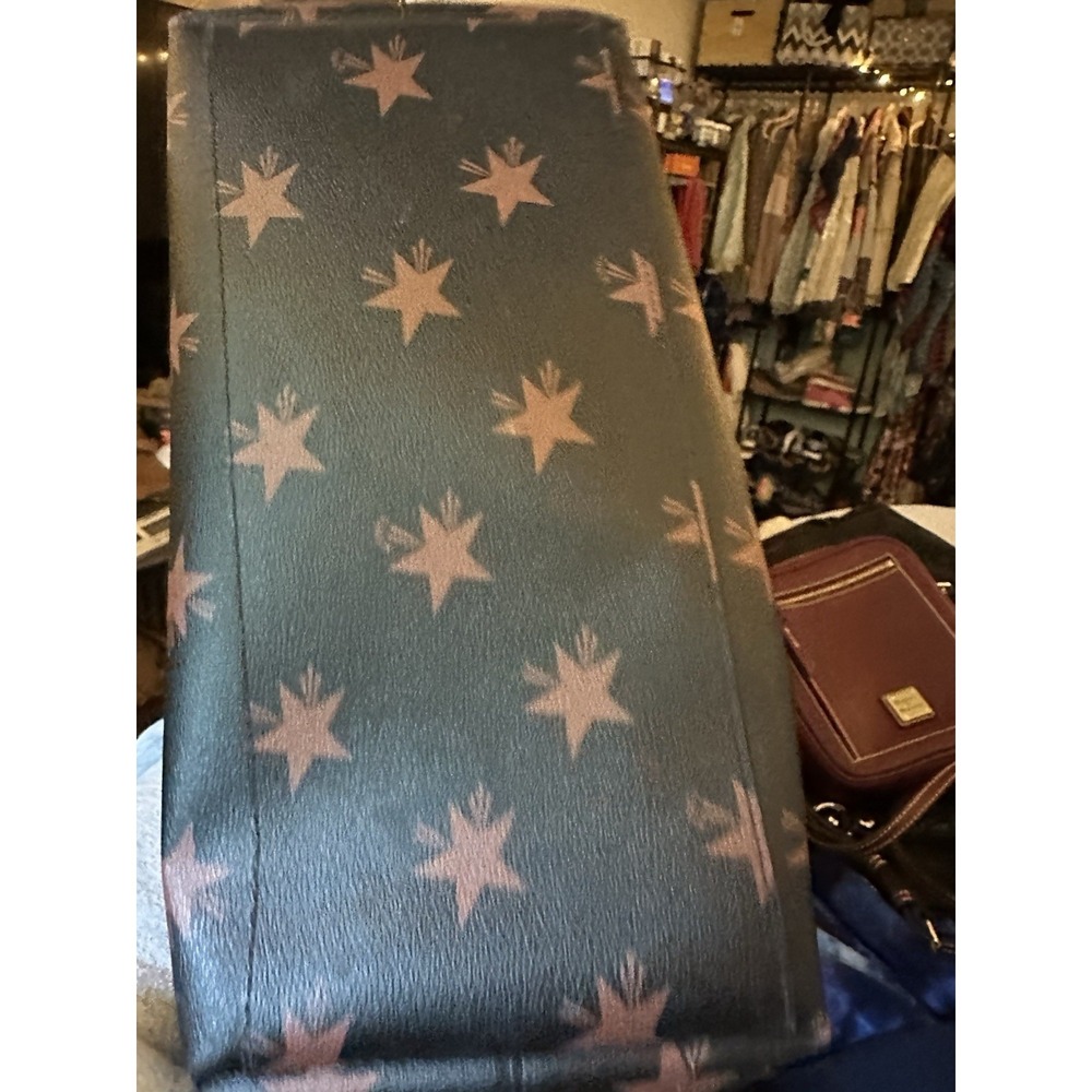 COACH LARGE CITY TOTE STAR CANYON PRINT COATED CANVAS BLACK W/STARS Ltd Edition - Picture 6 of 13